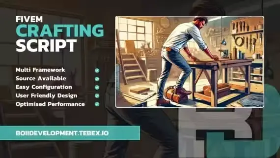 FiveM Crafting Script: Immersive and Flexible Creation