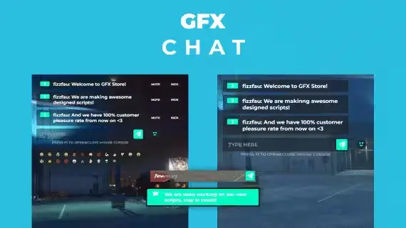 FREE Chat Theme FiveM | Clean UI Features