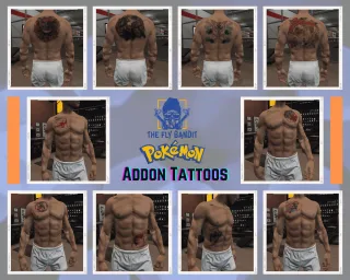 [200] Tattoo Pack for FiveM Servers | Supports qb and esx screenshot 7