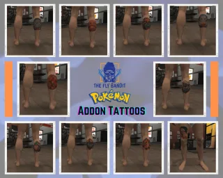 [200] Tattoo Pack for FiveM Servers | Supports qb and esx screenshot 10