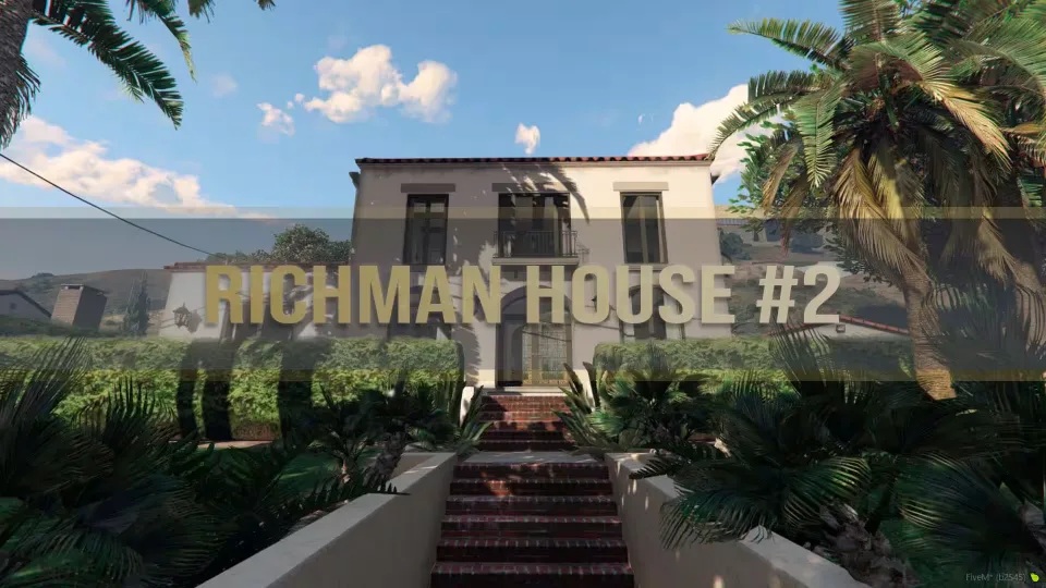 Richman House V2 FiveM MLO Luxury Living