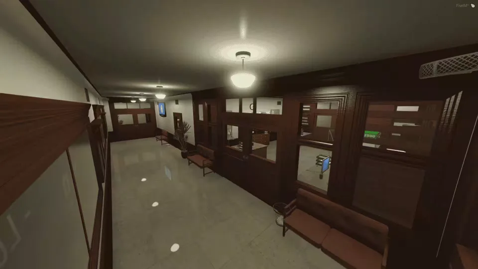 Davis Sheriff Station FiveM MLO – GTA 5 Police Interior - in-game screenshot 3