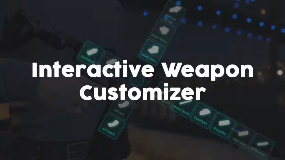 Customize Weapon Attachments Anytime with Ease