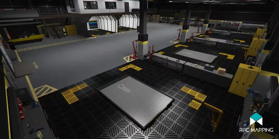 East Customs Garage: 2 Rooms & Vehicle Customization - interface detail 2