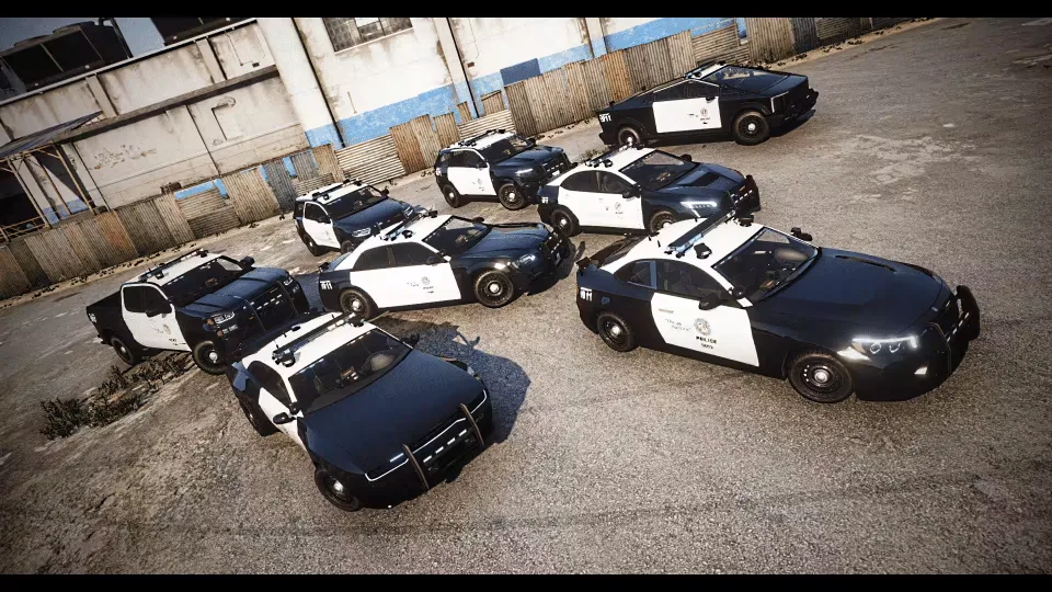 Lore-Friendly Police Vehicle Pack for FiveM - 8 Cars