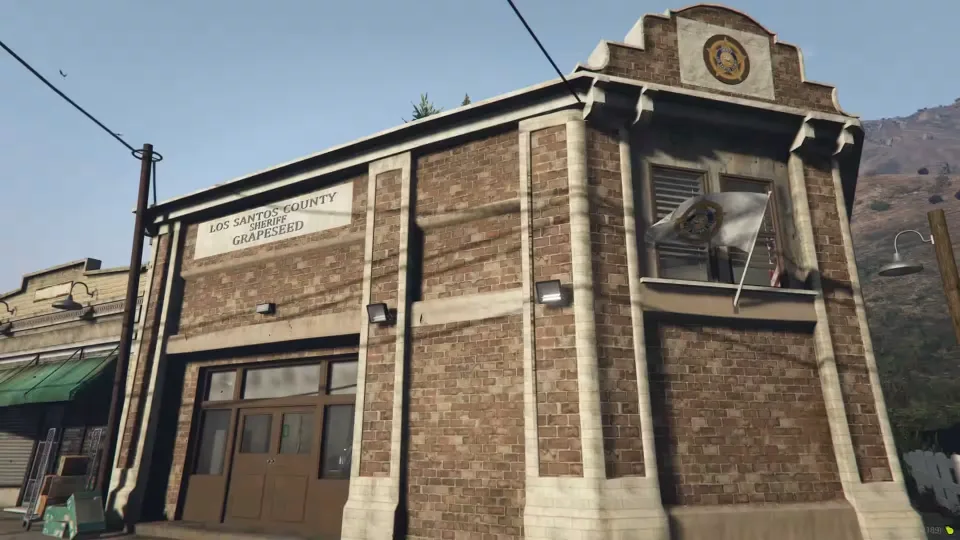 Los Santos County Sheriff Grapeseed FiveM MLO Interior - in-game screenshot 4