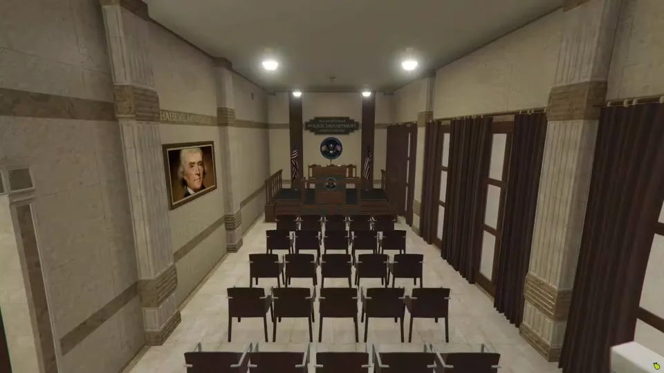 Rockford Hills Police Station FiveM MLO Interior - interface detail 7