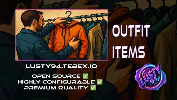 Outfit Items FiveM Script for Custom Roleplay Uniforms