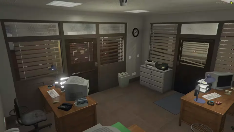 Los Santos County Sheriff Grapeseed FiveM MLO Interior - feature detail 3
