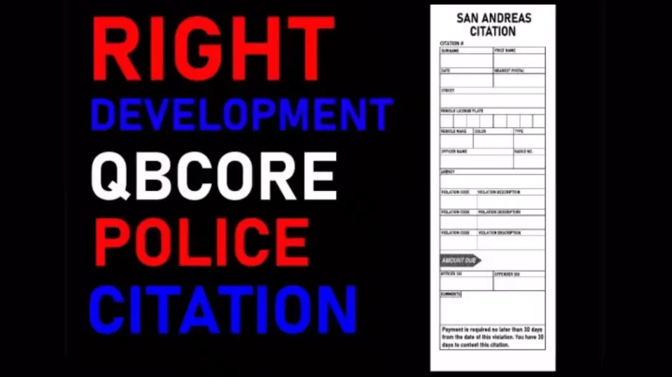 Policing Made Easy with FiveM Police Citations Script