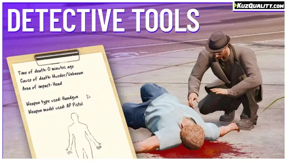 Detective Tools Script for ESX & QBCore
