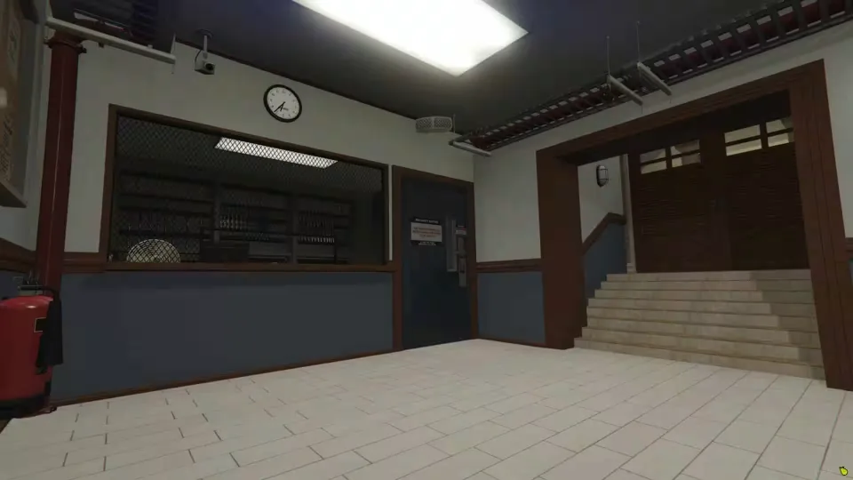 Rockford Hills Police Station FiveM MLO Interior - in-game screenshot 2