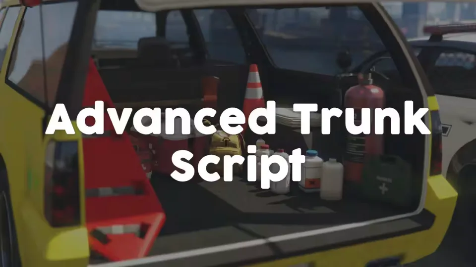 Enhance RP with Interactive Police Vehicle Trunk