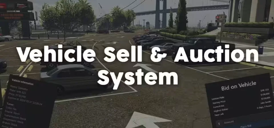 Vehicle Selling and Auction System | Vehicle Selling Script