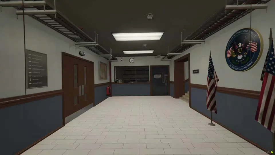 Rockford Hills Police Station FiveM MLO Interior - interface detail 2