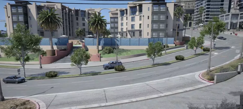 Road Vegetation FiveM Script for Enhanced City Atmosphere - feature detail 2