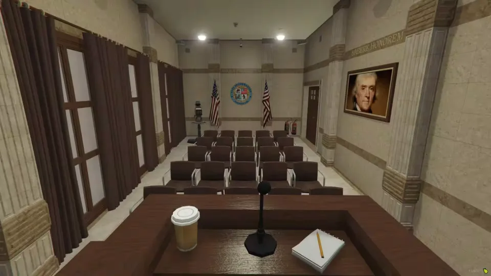 Rockford Hills Police Station FiveM MLO Interior - preview screenshot 7