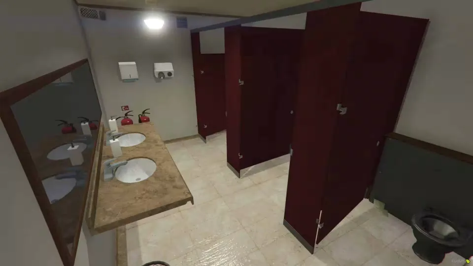 Rockford Hills Police Station FiveM MLO Interior - preview screenshot 6