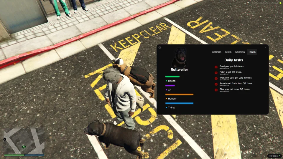 Electus Pets FiveM Script – Dynamic Pet System - feature detail