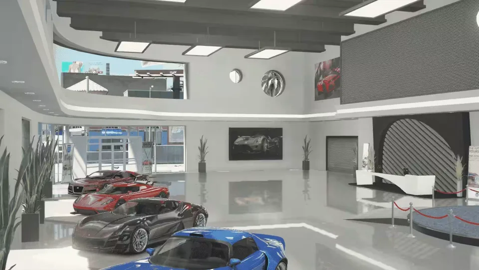 PDM Dealership MLO for Luxury Servers - in-game screenshot