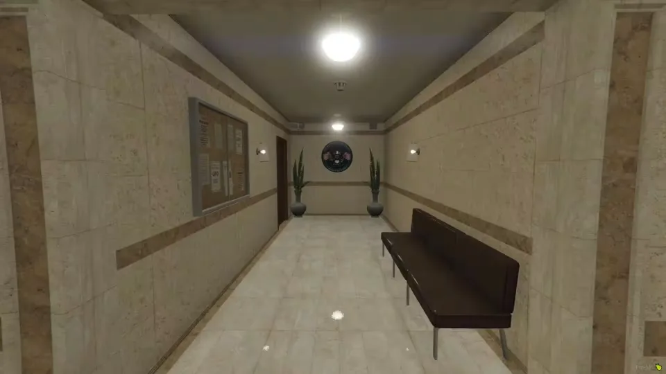 Rockford Hills Police Station FiveM MLO Interior - in-game screenshot 6