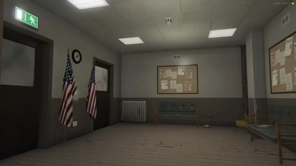 Los Santos County Sheriff Grapeseed FiveM MLO Interior - preview screenshot 3