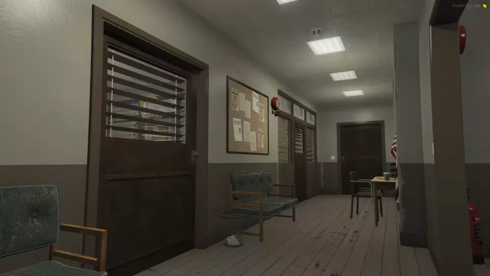 Los Santos County Sheriff Grapeseed FiveM MLO Interior - in-game screenshot 3