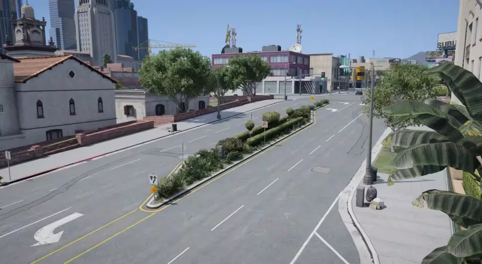 Road Vegetation FiveM Script for Enhanced City Atmosphere - interface detail 2