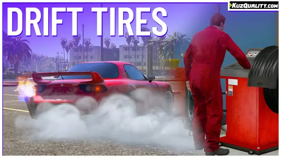 Drift Tires & Car Lift Pack Script