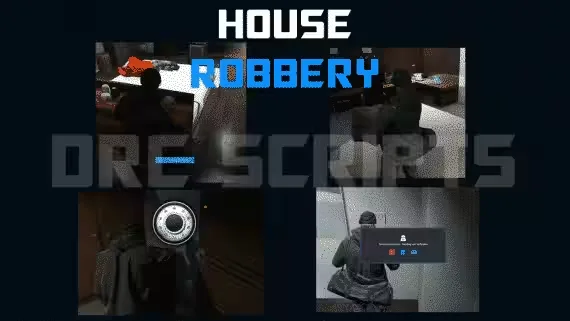 Free DRC House Robbery Script for FiveM Servers
