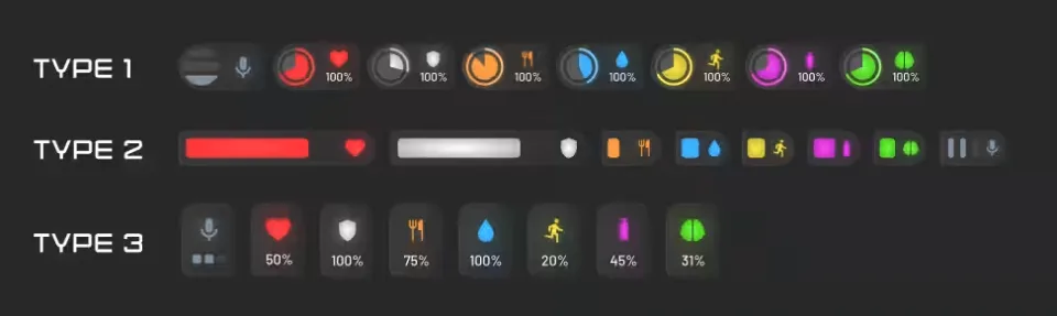 FREE Advanced HUD Izzy V7 - Customizable Speedometer & Status - preview screenshot