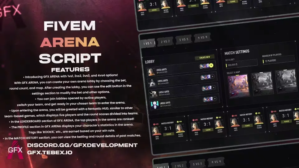 Arena Script for PVP FiveM script battles