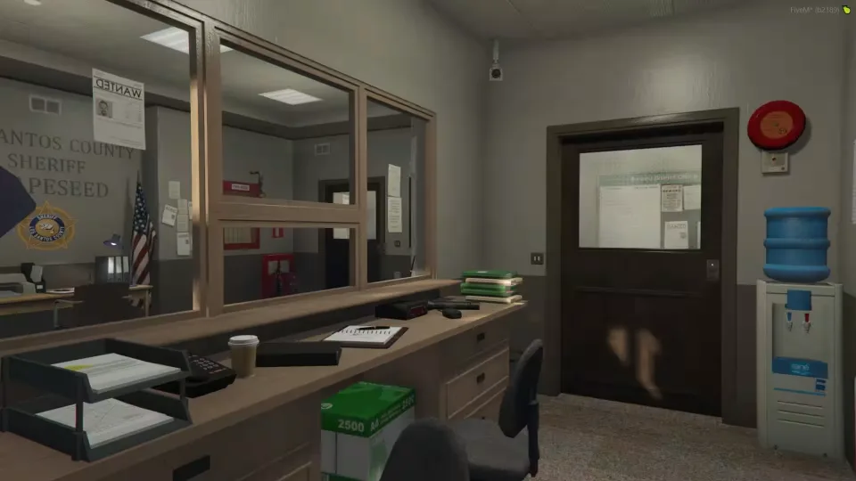 Los Santos County Sheriff Grapeseed FiveM MLO Interior - preview screenshot 2