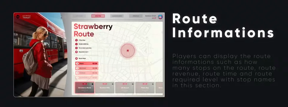 Master the Road with CodeM mLSTransit Bus Job - feature detail