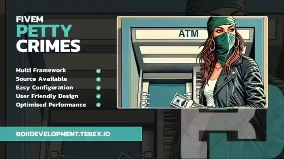 Explore FiveM Petty Crimes Script for Thrilling Gameplay