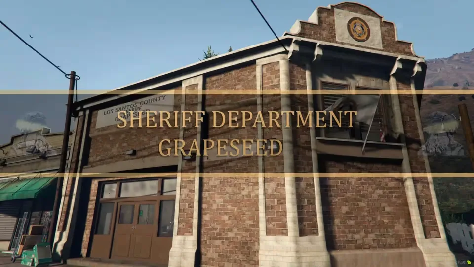 Los Santos County Sheriff Grapeseed FiveM MLO Interior