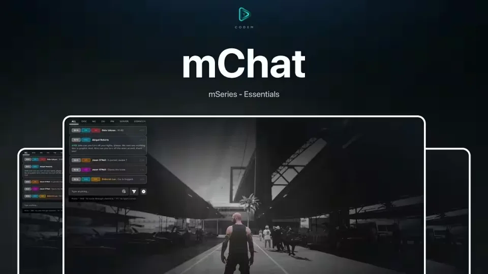 FREE CodeM Chat (chat-theme) - CFX Tebex Store Official