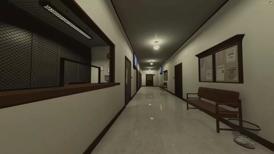 Davis Sheriff Station FiveM MLO – GTA 5 Police Interior - in-game screenshot 2