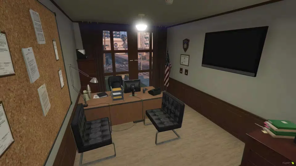 Rockford Hills Police Station FiveM MLO Interior - preview screenshot 4