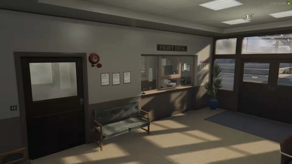 Los Santos County Sheriff Grapeseed FiveM MLO Interior - feature detail