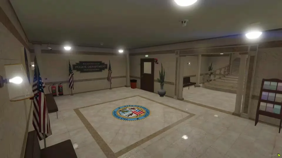 Rockford Hills Police Station FiveM MLO Interior - interface detail 4