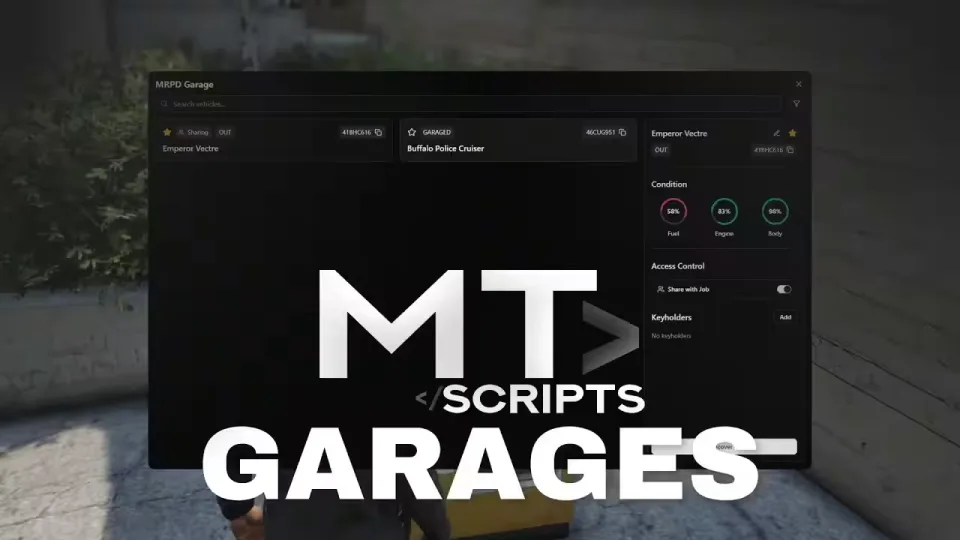 Ultimate Free FiveM Garage Script for Vehicle Management