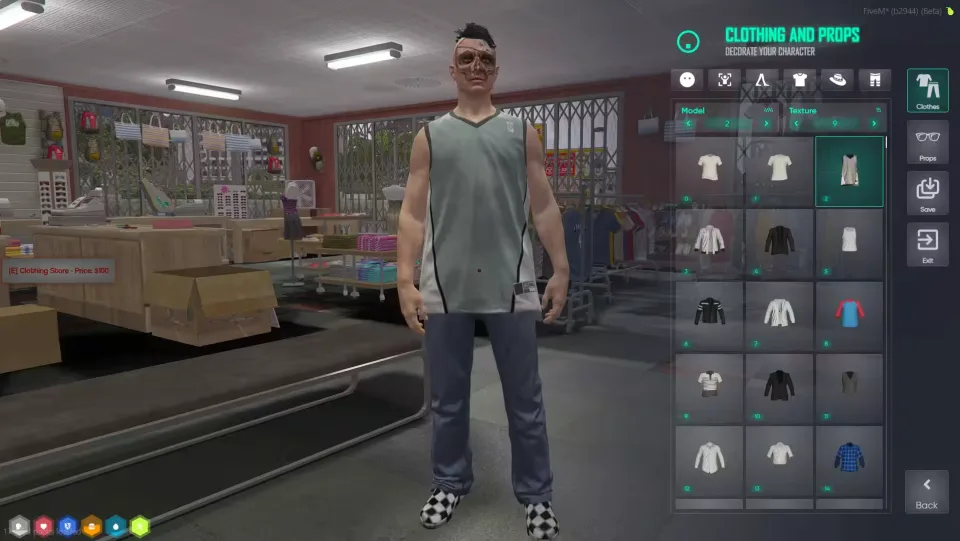 Illenium Appearance Reskin for FiveM (NoPixel Style) - feature detail