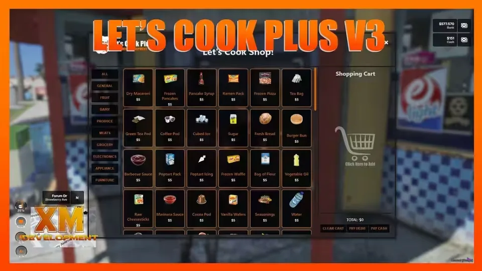 Lets Cook Plus – Advanced Crafting & Cooking Script