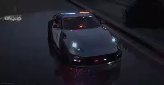Police Car Pack Lowpoly FiveM car script - in-game screenshot 3