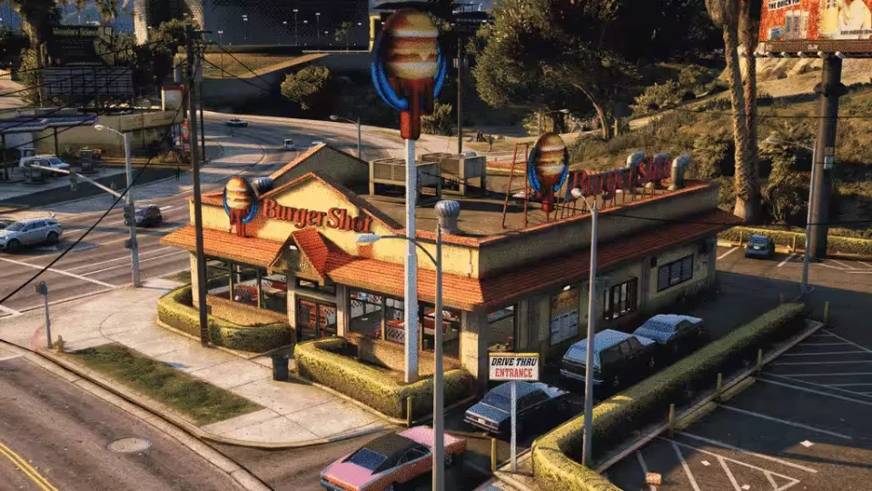 Burgershot MLO FiveM MLO – Custom GTA V Interior - in-game screenshot