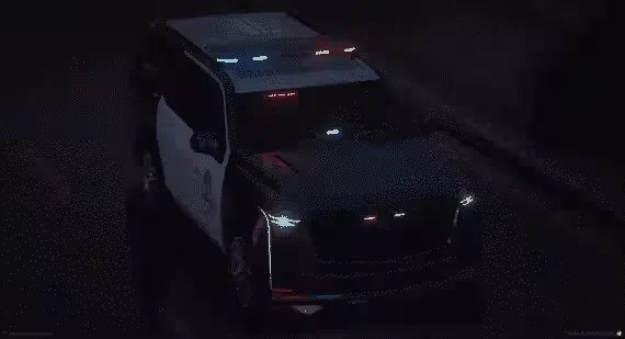 Police Car Pack Lowpoly FiveM car script - preview screenshot
