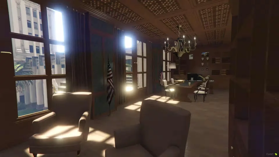 Rockford Hills Police Station FiveM MLO Interior - feature detail 2