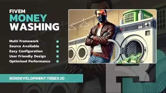 FiveM Money Washing Advanced FiveM Script Guide
